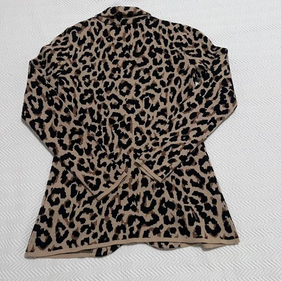 J.CREW Leopard sweater-blazer - Picture 7 of 9